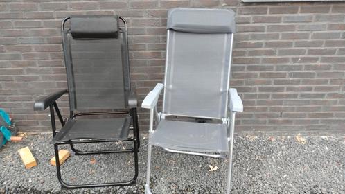 2 campingstoelen t.e.a.b., Caravans en Kamperen, Kampeermeubelen, Zo goed als nieuw, Campingstoel, Ophalen