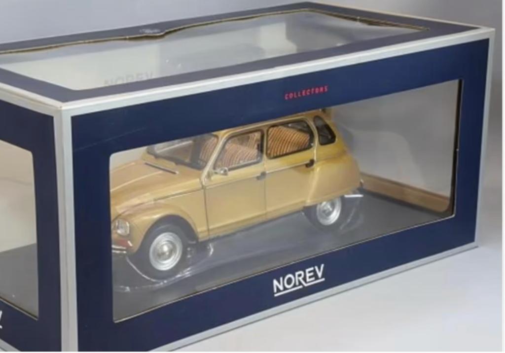 CITROEN DYANE 6 '78 Beige met. schaal 1/18 NOREV REF. 181619, Verzenden, Nieuw, Auto, Norev