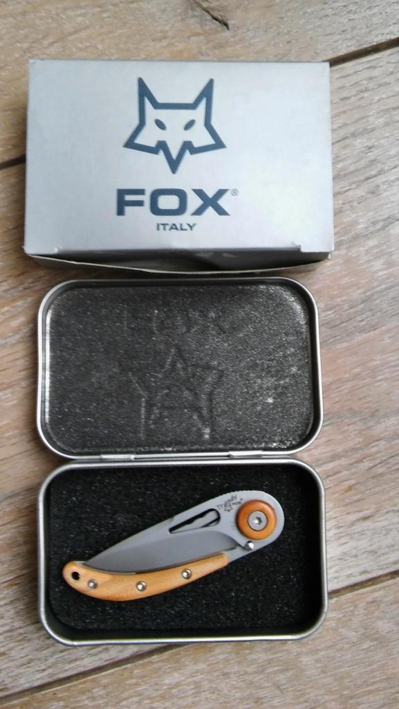 Fox 1hands zakmes, Verzamelen, Militaria | Algemeen, Overige soorten, Mes of Dolk, Overige gebieden, Verzenden