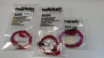3 stuks Märklin 5004 Aansluitkabel M-rails H0 beschikbaar voor biedingen