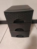 Ladekast Opbergkast, Huis en Inrichting, Ophalen, Gebruikt, 3 of 4 laden, Minder dan 25 cm