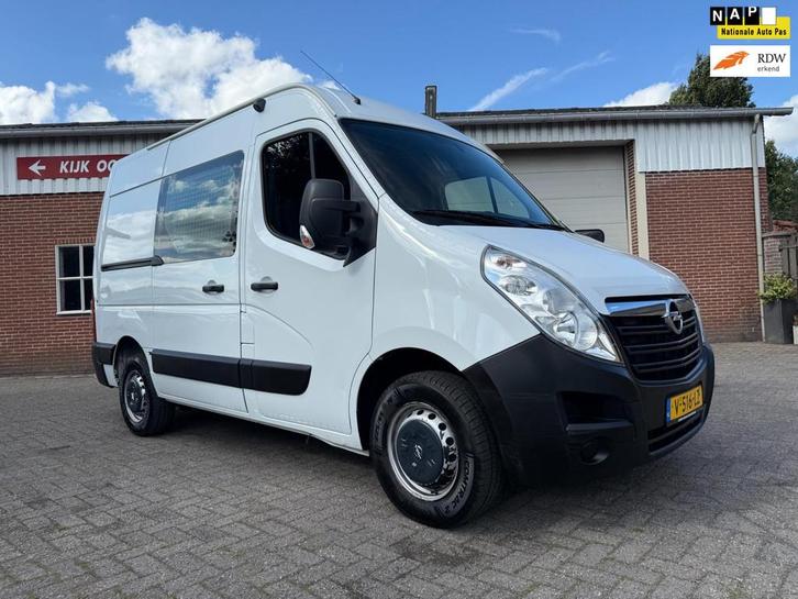 Opel Movano 2.3 CDTI BiTurbo L1H2 170pk automaat bott inrich, Auto's, Bestelauto's, Bedrijf, Te koop, ABS, Achteruitrijcamera
