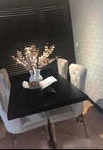 Goossens Eettafel - Stijlvol en Modern, Ophalen, 100 tot 150 cm, 200 cm of meer, Zo goed als nieuw