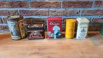 Vintage/oude Blikjes, Ophalen