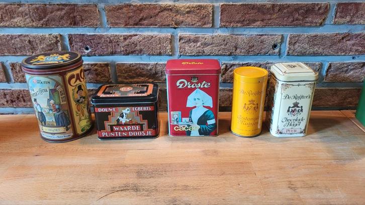 Vintage/oude Blikjes, Antiek en Kunst, Antiek | Overige Antiek, Ophalen