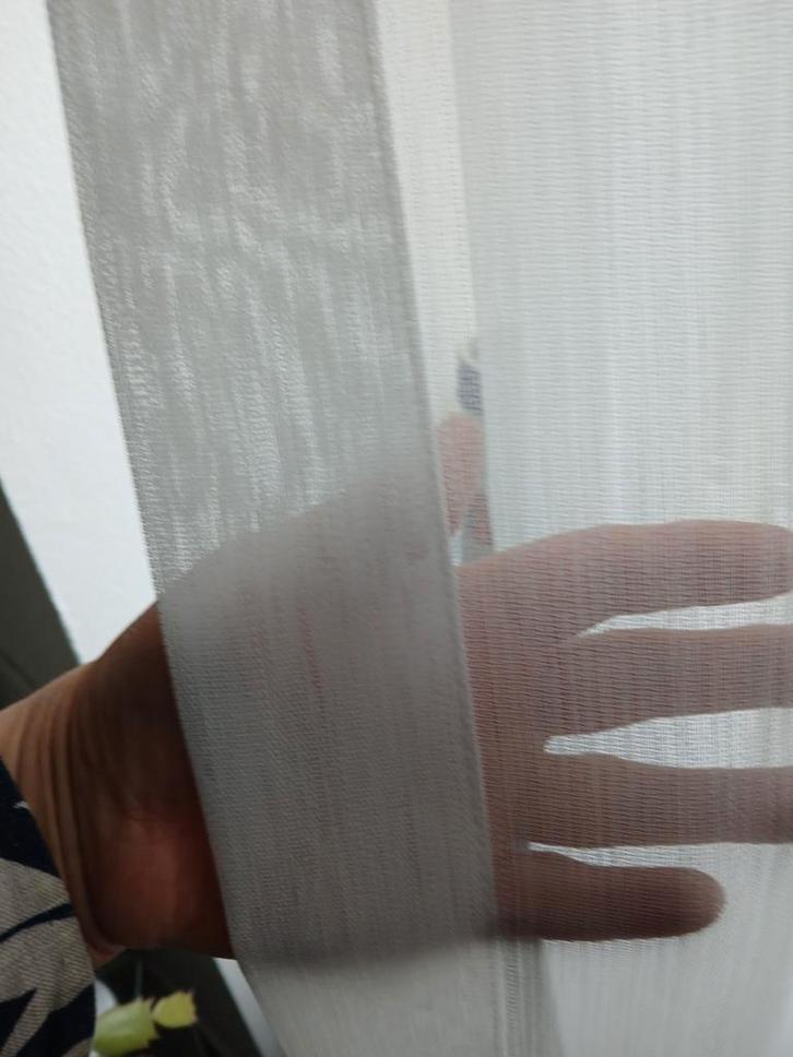 Nieuwe vitrages, Huis en Inrichting, Stoffering | Gordijnen en Lamellen, Nieuw, 200 cm of meer, 200 cm of meer, Ophalen of Verzenden