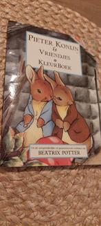 Brocant kleurboekje Tekenboek Pieter KONIJN -Beatrix Potter, Ophalen of Verzenden