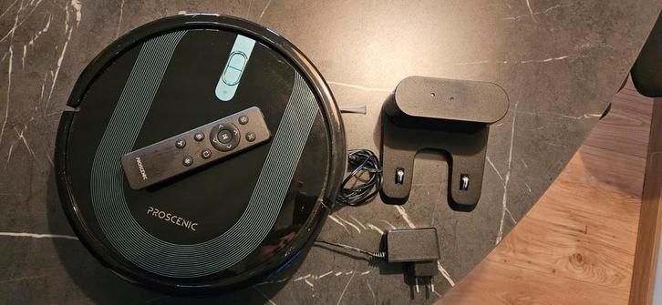 Proscenic 850T Robotstofzuiger - Slim & Krachtig, Witgoed en Apparatuur, Stofzuigers, Zo goed als nieuw, Robotstofzuiger, Minder dan 1200 watt