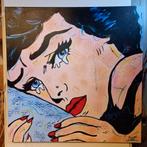 Pop Art Schilderij 8080 – Jovan Srijemac – Comic Style –, Antiek en Kunst, Kunst | Schilderijen | Modern, Ophalen
