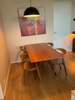 IKEA Eettafel met 4 Stoelen, Huis en Inrichting, Tafels | Eettafels, Ophalen, Gebruikt, Eikenhout, 50 tot 100 cm