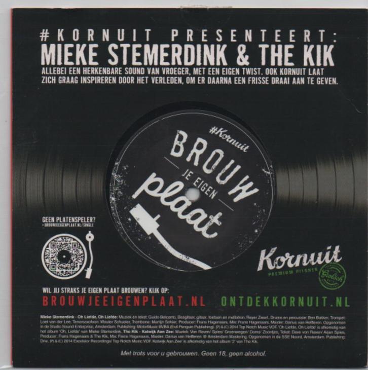 Nederpop: The Kik- Katwijk Aan Zee, Cd's en Dvd's, Vinyl Singles, Gebruikt, Pop, Verzenden