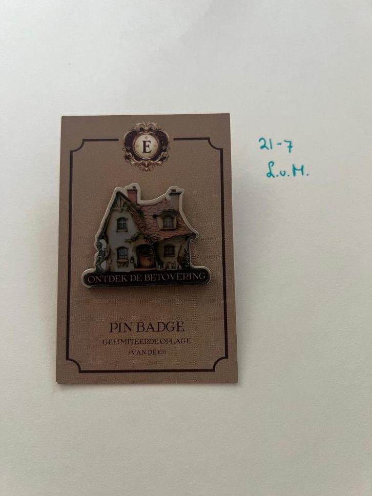 Efteling pin - Fanmade - Ontdek de betovering 2025, Verzamelen, Efteling, Nieuw, Button of Speldje, Ophalen of Verzenden