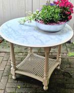 salontafel brocante, landelijk gezellig.
massief hout gratis, Huis en Inrichting, Tafels | Salontafels, Ophalen, Gebruikt, 50 tot 100 cm