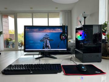 Complete RGB Gaming Setup / i5 / GTX / SSD / GAME PC beschikbaar voor biedingen