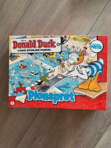 Donald Duck plonspret puzzel beschikbaar voor biedingen