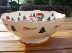 Masons mason christmas village kerst schaal slakom 26 cm, Overige typen, Ophalen of Verzenden, Zo goed als nieuw, Wedgwood
