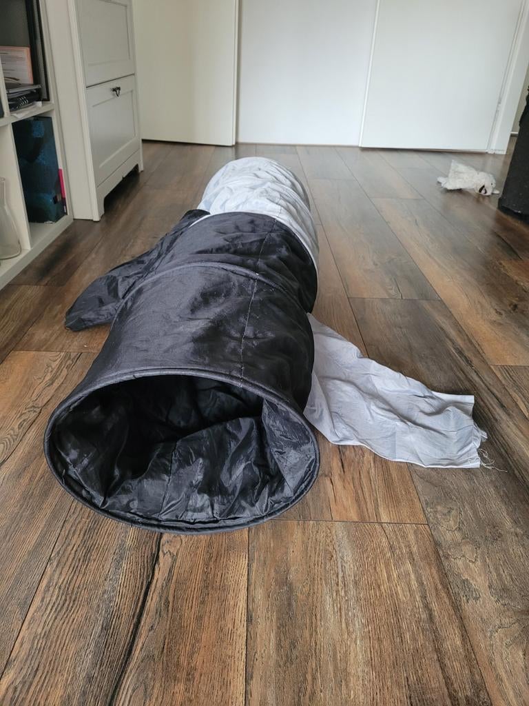 Kattentunnel 115cm | opvouwbaar, Dieren en Toebehoren, Ophalen of Verzenden, Gebruikt, Speeltunnel