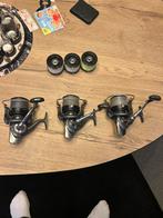 3x daiwa emblem QDA met reserve spoelen, Watersport en Boten, Hengelsport | Karpervissen, Ophalen of Verzenden, Nieuw, Complete set
