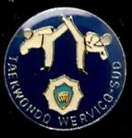 Teakwondo pin- rond, Verzamelen, Speldjes, Pins en Buttons, Verzenden, Nieuw, Sport, Speldje of Pin
