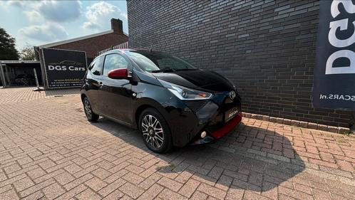 Toyota Aygo X-shift 5D 2021 Zwart full options automaat, Auto's, Toyota, Bedrijf, Aygo, ABS, Achteruitrijcamera, Adaptive Cruise Control