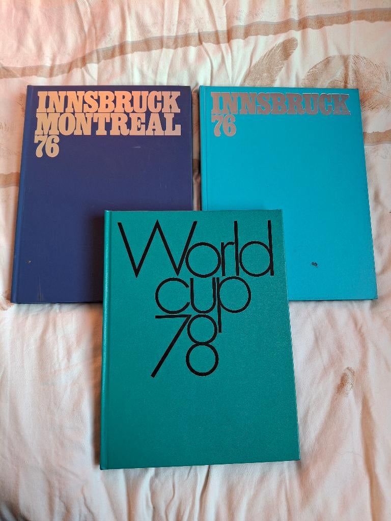 Innsbruck 76, Innsbruck Montreal 76 en Worldcup 78, Ophalen of Verzenden, Nieuw, Diverse schrijvers, Overige sporten