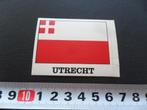 sticker provincie vlag utrecht *, Ophalen, Zo goed als nieuw
