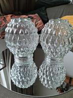 Vintage glazen lampenkapjes, Ophalen of Verzenden