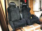 Bride Cuga Alcantara Zwart kuipstoel sportstoel schaalstoel, Auto diversen, Tuning en Styling, Ophalen of Verzenden
