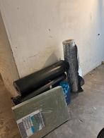 Isolatiemateriaal - Glaswol, Noppenfolie, Vloerisolatie, Doe-het-zelf en Verbouw, Isolatie en Afdichting, Gebruikt, Minder dan 5 m²