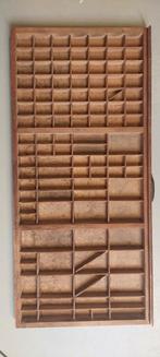 Vintage koopje! Letterbak, 85x40x3,5 cm, hout, Huis en Inrichting, Gebruikt, Ophalen
