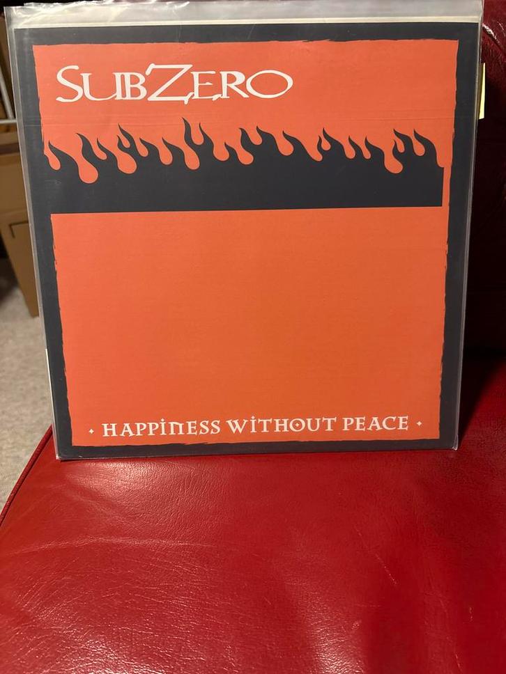Subzero - Happiness Without Peace Vinyl, Cd's en Dvd's, Vinyl | Rock, Zo goed als nieuw, Alternative, 12 inch, Ophalen of Verzenden