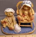 Cherished Teddies Priscilla and Greta, Verzenden, Zo goed als nieuw, Beeldje, Cherished Teddies