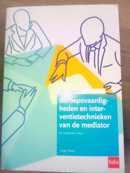 Beroepsvaardigheden en interventietechnieken van de mediator, Boeken, Wetenschap, Zo goed als nieuw, Ophalen of Verzenden