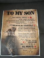 Poster To my son, Rechthoekig Staand, A4 of kleiner, Ophalen of Verzenden, Zo goed als nieuw