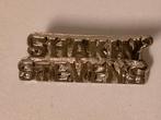 Shakin Stevens Shaky vintage logo badge pop muziek RARE, Ophalen of Verzenden, Zo goed als nieuw