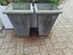 2 Bloempotten Vorstbestendig, Tuin en Terras, Bloempotten, Ophalen, Overige materialen, Gebruikt, Tuin
