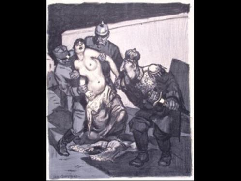 Spotprent over aanval op Servi&#xEB; tijdens Eerste Wereldo, Antiek en Kunst, Kunst | Litho's en Zeefdrukken, Verzenden