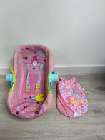 Baby born maxi cosi en slaapzak, Kinderen en Baby's, Speelgoed | Poppen, Ophalen of Verzenden, Zo goed als nieuw, Babypop
