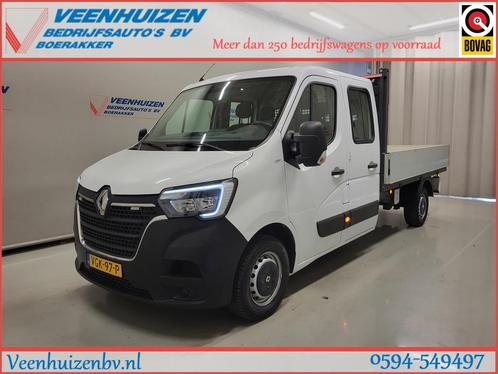 Renault Master 2.3dCi 136pk Pick-up Dubbele Cabine Euro 6!, Auto's, Renault, Bedrijf, Te koop, Master, Airconditioning, Boordcomputer