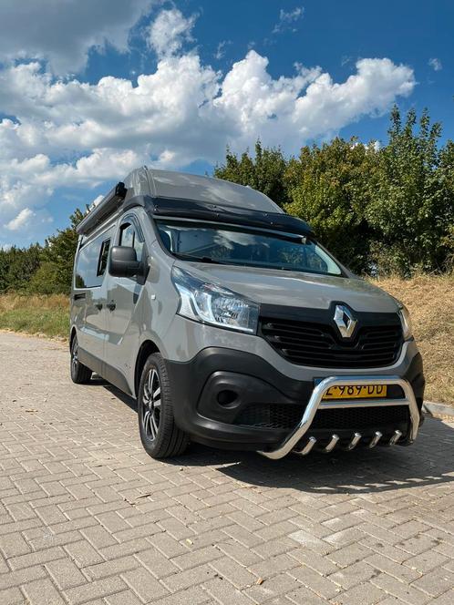 Buscamper, camperbus, Renault Trafic, 2016 Grijs, Caravans en Kamperen, Campers, Particulier, Bus-model, tot en met 2, Overige merken