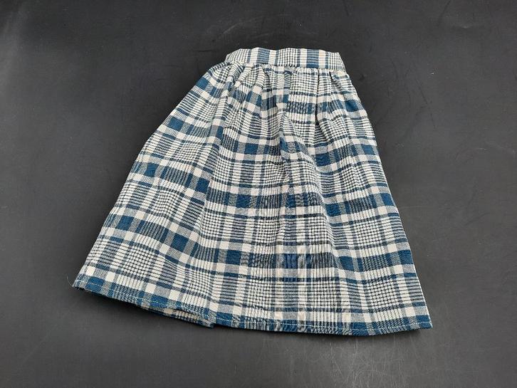 oud blauw witte poppenrok, jaren 50, Antiek en Kunst, Curiosa en Brocante, Ophalen of Verzenden