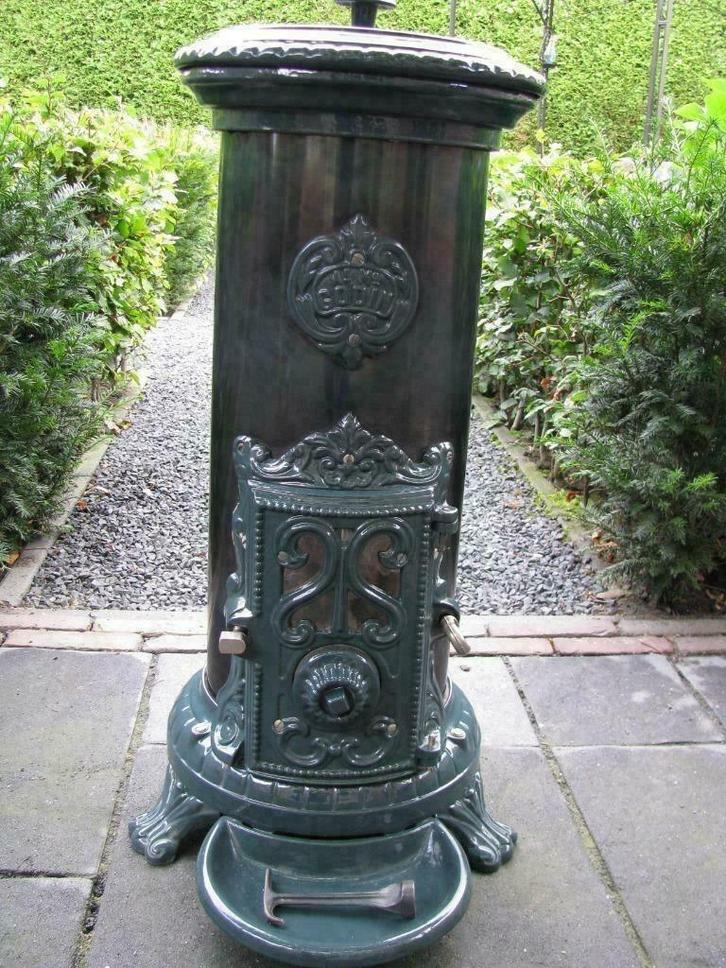 ZGAN Godin houtkachel of kolenkachel  allesbrander 5KW, Huis en Inrichting, Woonaccessoires | Overige, Zo goed als nieuw, Ophalen