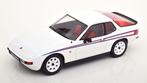 Porsche 924 “Martini” 1985 Wit 1-18 KK Scale (metaal), Hobby en Vrije tijd, Modelauto's | 1:18, Overige merken, Auto, Nieuw, Ophalen of Verzenden