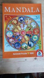 MANDALA puzzel van Schmidt - dierenriem 1000 stukjes, Ophalen of Verzenden, 500 t/m 1500 stukjes, Zo goed als nieuw
