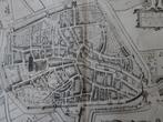 Koper gravure plattegrond Zierikzee, Zirizea, Jan Blaeu 1649, Antiek en Kunst, Verzenden