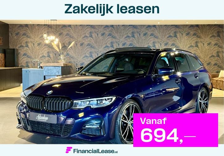 BMW 3 Serie Touring 330i High Exe I M-Sport I Pano I Individ, Auto's, BMW, Bedrijf, Lease, Financial lease, 3-Serie, ABS, Achteruitrijcamera