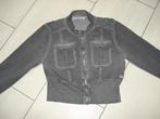 Carola van Benthum grijs kort vestje jasje Maat L als nieuw, Maat 38/40 (M), Carola van Benthum, Ophalen of Verzenden, Zo goed als nieuw