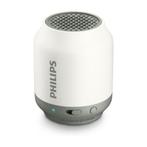 Philips BT50 BT50W Compacte bluetooth speaker wit / grijs, Audio, Tv en Foto, Luidsprekers, Philips, Verzenden, Overige typen