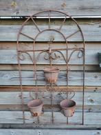 Brocante tuinwanddecoratie, Tuin en Terras, Tuinwanddecoratie, Ophalen, Zo goed als nieuw