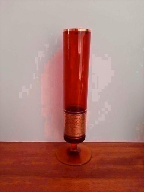 Vintage kristallen vaas Berthmann, Antiek en Kunst, Antiek | Glas en Kristal, Ophalen of Verzenden